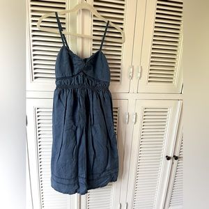 Vintage jcrew denim summer dress